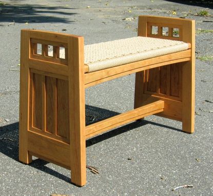 Custom Made Arts-And-Crafts Valley Bench