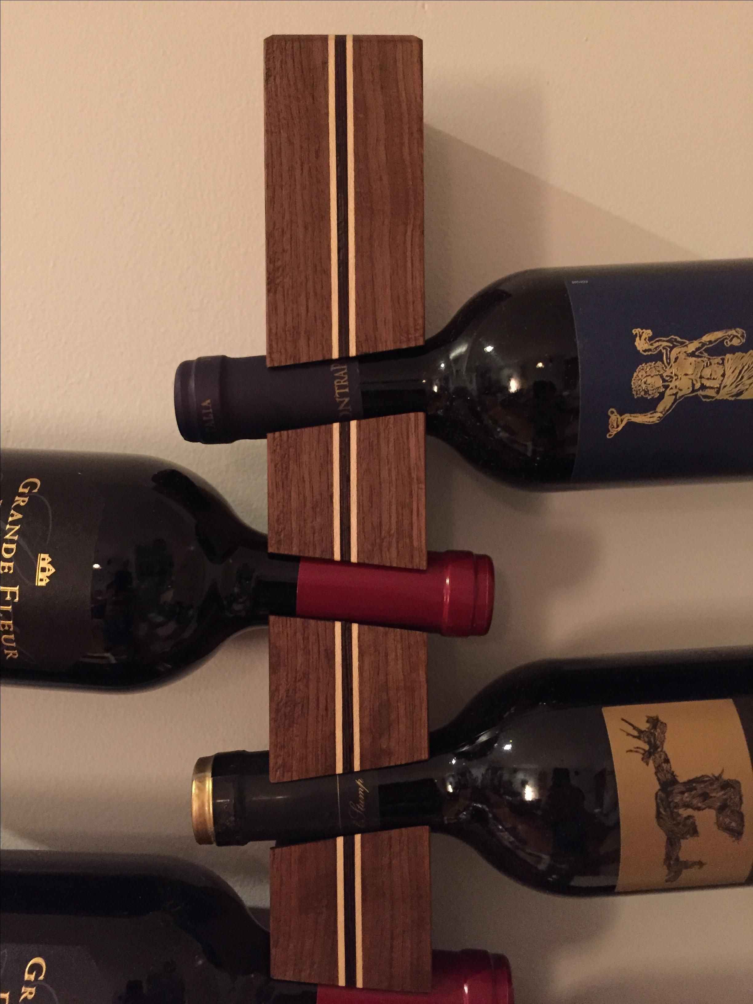 Buy Custom Made Wine Rack, made to order from Harlembuilt