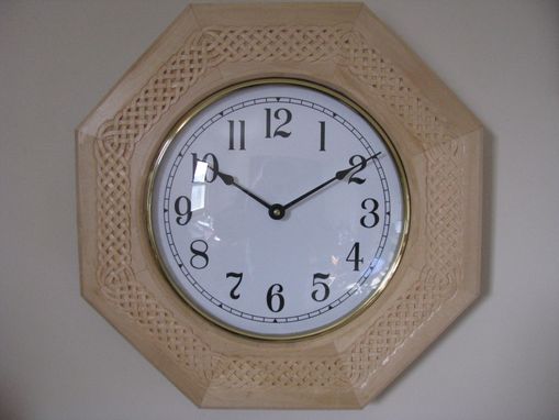 Custom Made Celtic Knot Wall Clock