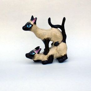 How To Make A Cat Figurine On Your Own (miniature cat figurines)