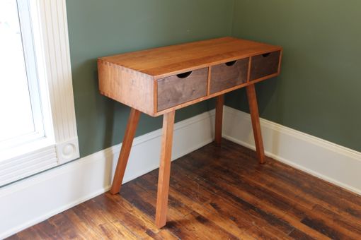 Custom Made Solid Wood Campaign Desk