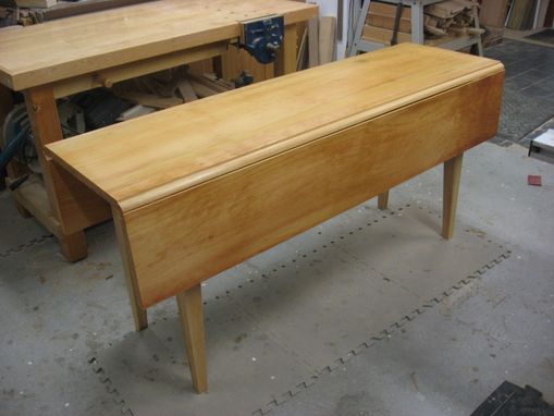Custom Made Pine Drop Leaf Table