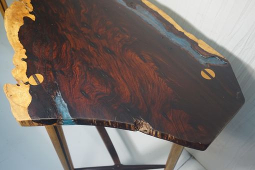 Custom Made Rosewood Live Edge Table