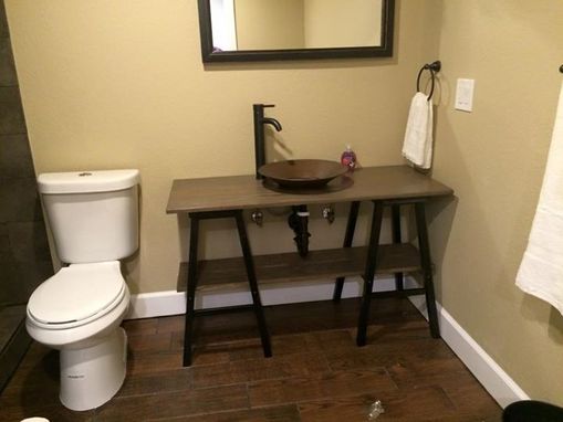 Custom Made Custom Bathroom Vanity/Sink