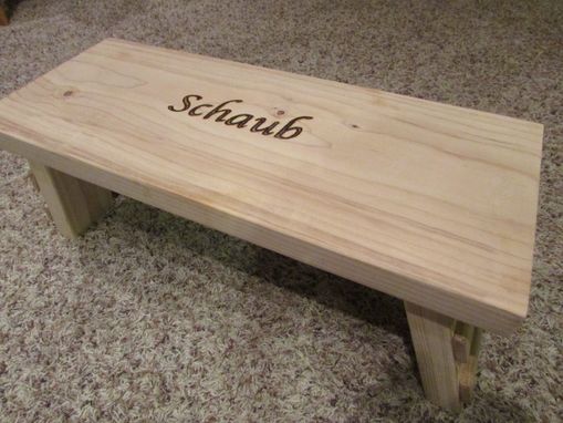 Custom Made Kids Folding Step Stool