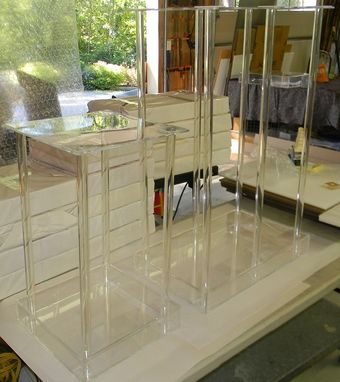 Custom Made Acrylic Table Stand / Centerpiece - Hand Crafted, Custom Sized