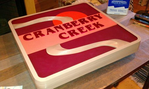 Custom Made Dimensional Signs(Cranberry Creek)