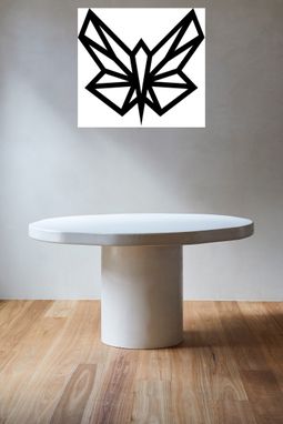 Custom Made Concrete Dining Table