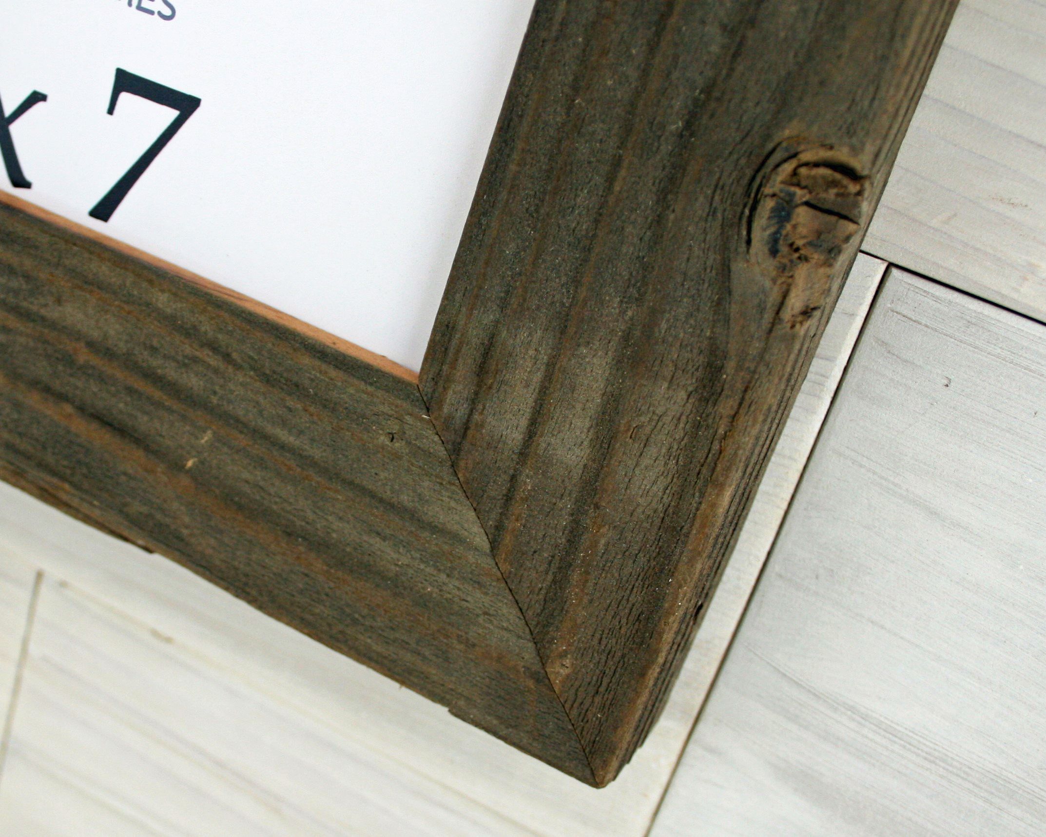 Hand Crafted Barn Wood Picture Frame Classic 2 by HistoricWoods by