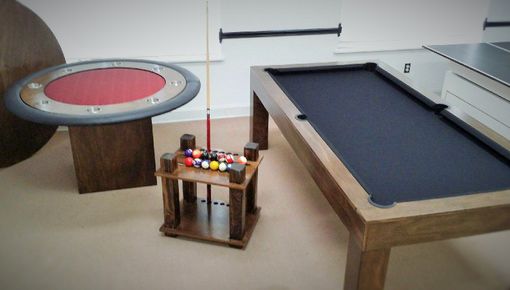 Custom Made 8ft Conversion Pool Table With Ping Pong Top !