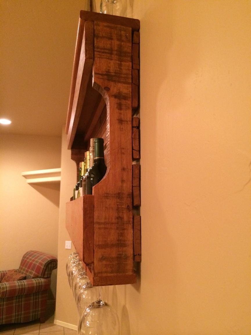 Buy Custom Made Wine Rack, made to order from Custom