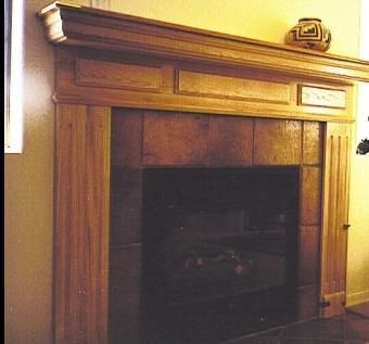 Custom Made Southwest Style Mantle & Surround