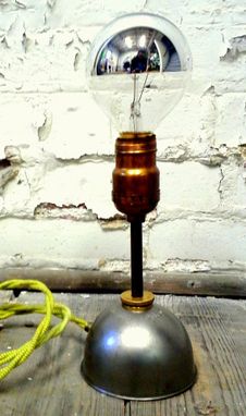 Custom Made Vintage Repurposed Industrial Oiler Lamps