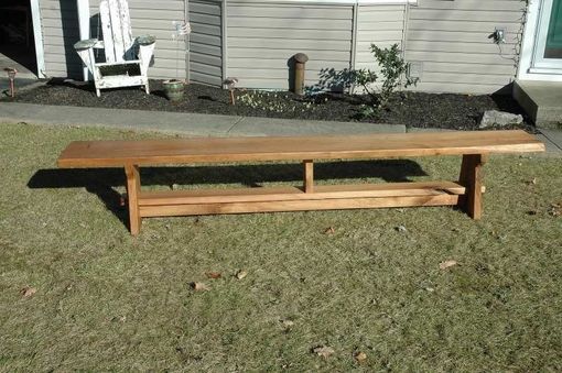 Custom Made Butternut Bench