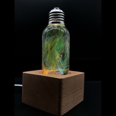 Custom Made Ep Light Resin Table Decorations, Led Table Lamp, Unique Gifts -  Time