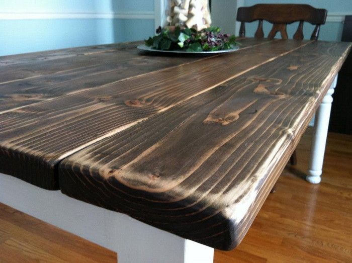 Here's How You Can Make This Super Customizable DIY Farmhouse Table