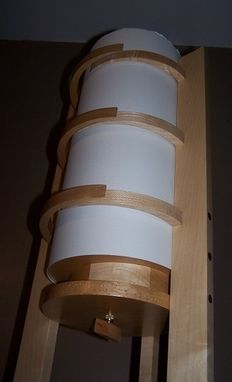 Custom Made Maple Floor Lamp
