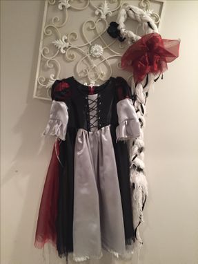 Custom Made Child's Costume, Zombie Princess, Halloween, Medieval, Renaissance