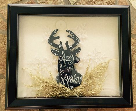 Custom Made Buck Shadow Box