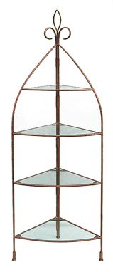 Custom Made Corner Etagere