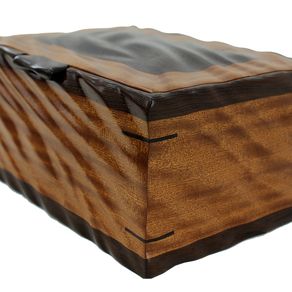 Custom Watch Cases Cabinets Custommade Sculpted Men S Valet Watch Box Solid Sapele And Wenge By Nicholas Jones