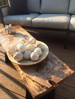 Custom Made Beautiful Maple Coffee Table Or Bench