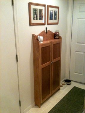 Custom Made Cherry Kitchen Storage Cabinet