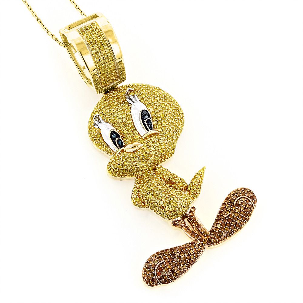 Diamond Cat Pendant White Gold Diamond Cat Pendant White Gold