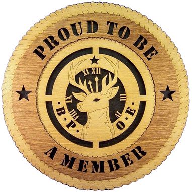 Custom Made Proud To Be A Member Wall Tribute, Proud To Be A Member Hand Made Gift