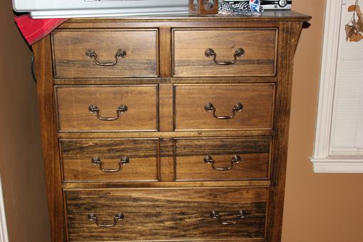 Custom Made Hardwood Dresser