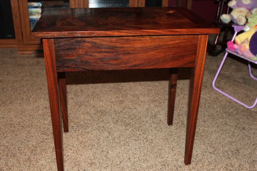 Custom Made Walnut Side Table