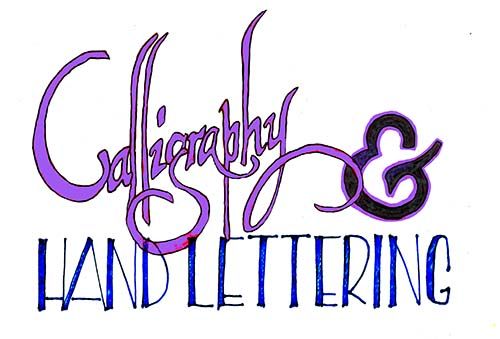 Custom Made Calligraphy & Hand Lettering
