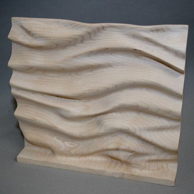 Custom Made Turbulent Waters #12 Wood Sculpture