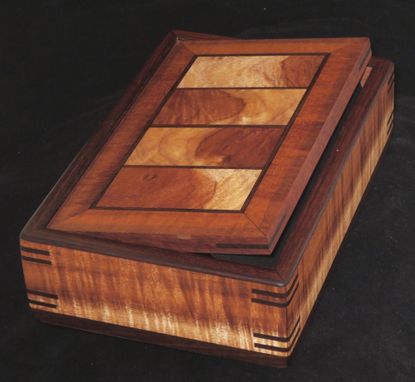 Custom Made Four Panel Koa Box