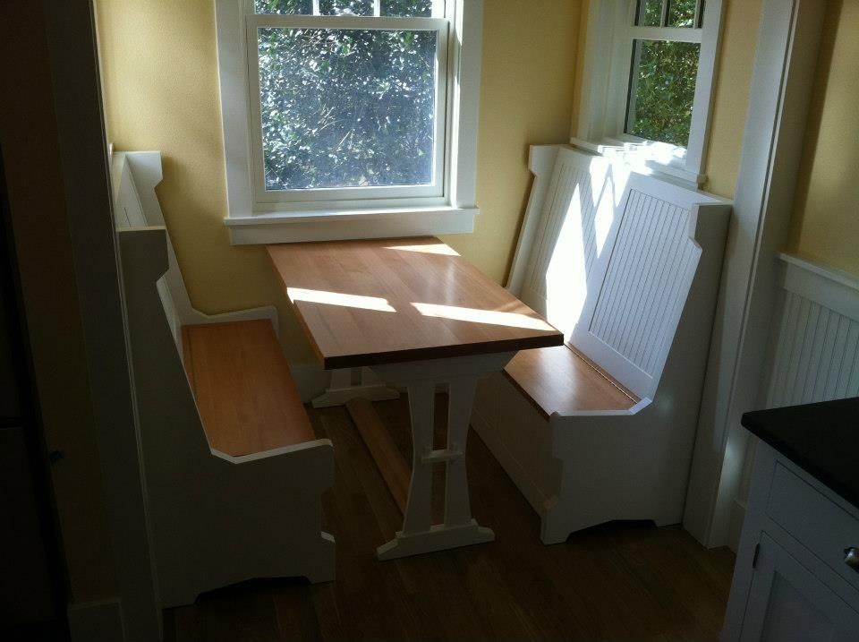 Custom Made Breakfast Nook By Puddle Town Woodworking CustomMade Com   8644.475644 