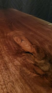 Custom Made Walnut Console Table