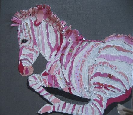 Custom Made Pink Zebra Limited Edition Print