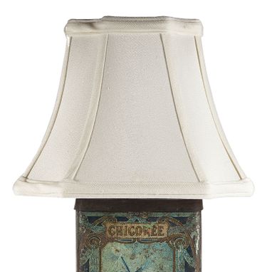 Custom Made Vintage Blue Chicoree Caddy Lamp