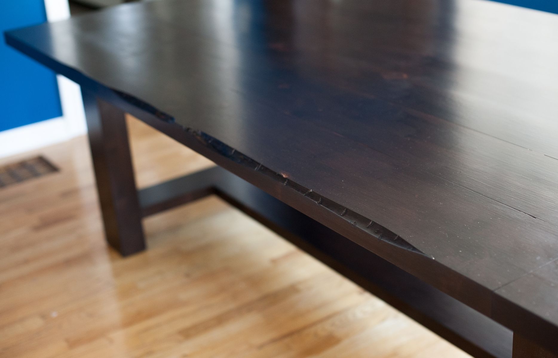 Custom Made Solid Alder Dining Table by Grain Control