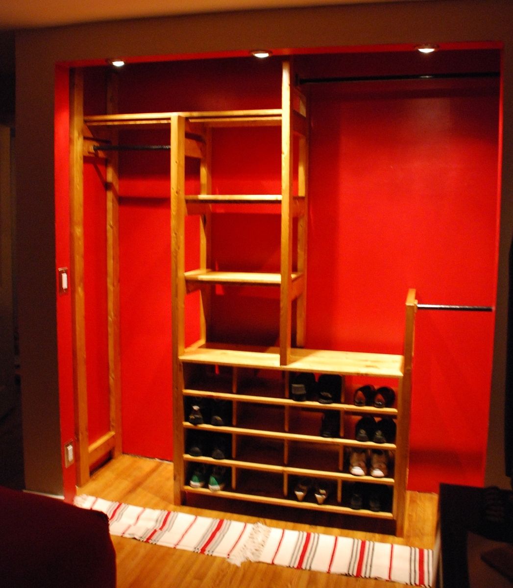 Hand Made Closet Insert by Discriminating Designs