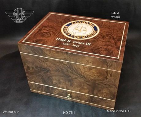 Custom Made Handcrafted Humidor's Made In The U.S.  Hd75-1 Free Shipping