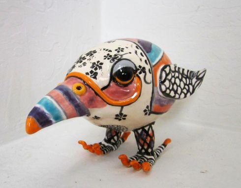 Custom Made Ceramic Colorful Bird