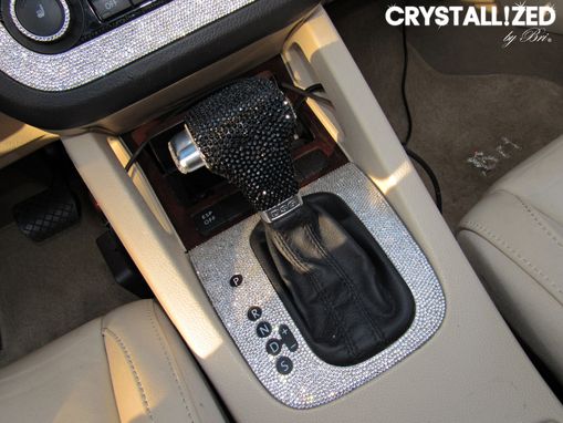 Custom Made Custom Crystallized Shift Knob Car Bling Bedazzled Shifter Genuine European Crystals Universal