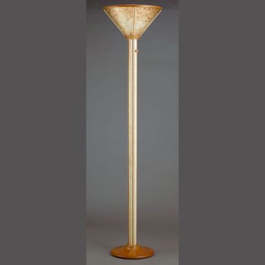 Custom Made Christopher Torchiere Floor Lamp