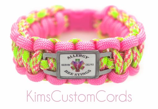 Hand Made Personalized Medical Alert Id Bracelets With 550 Custom Made Personalized Medical Alert Id Bracelets With 550 Paracord