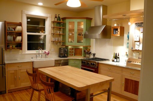 Custom Made One-Of-A-Kind Kitchen Cabinets