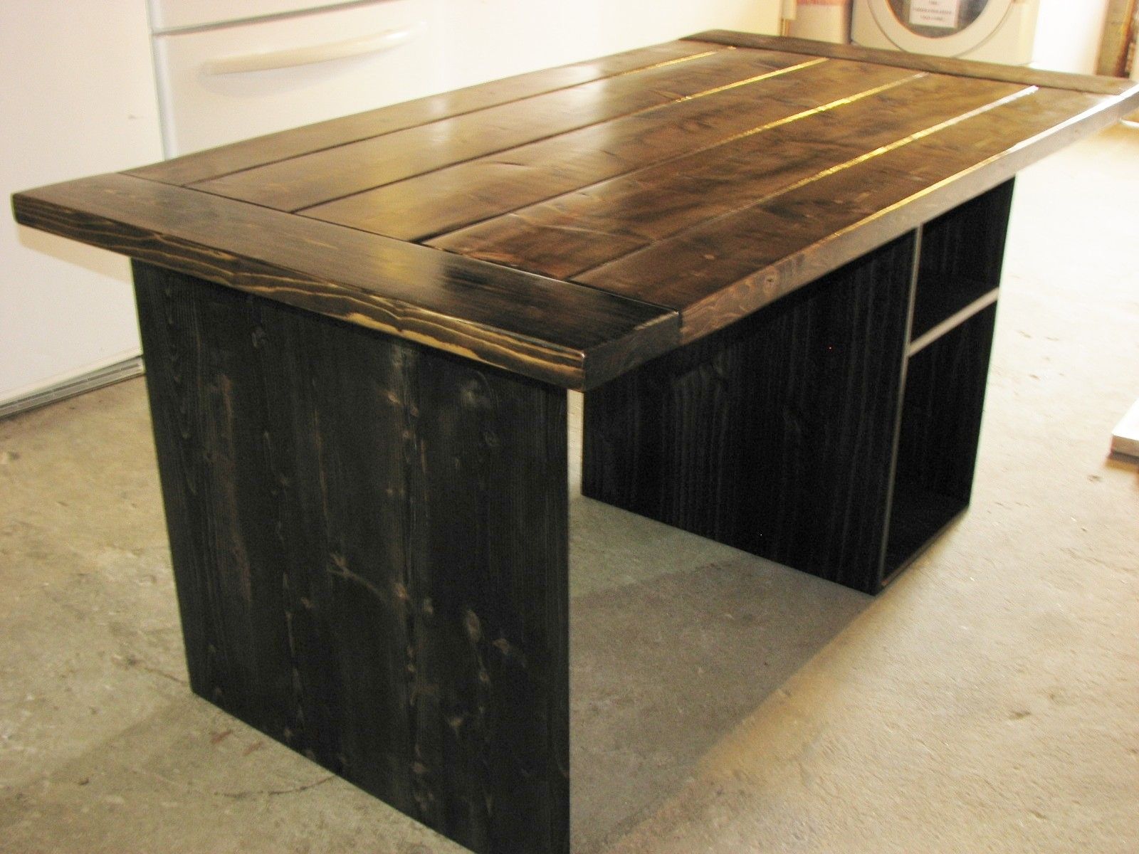 Hand Made Farmhouse Style Office Desk By Custom Furniture Hand Made Farmhouse Style Office Desk By Custom Furniture Custommade