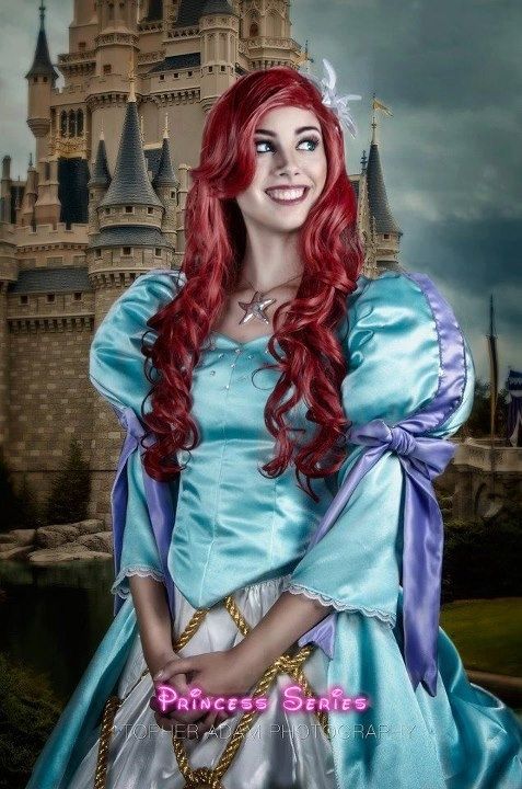 Handmade Ariel Land Dress Parade Version A Theme Park Inspired Costume  Adult Screen Quality by Bbeauty Designs 