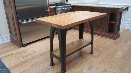 Hand Made Small Kitchen Table by Wild Edge Designs | CustomMade.com