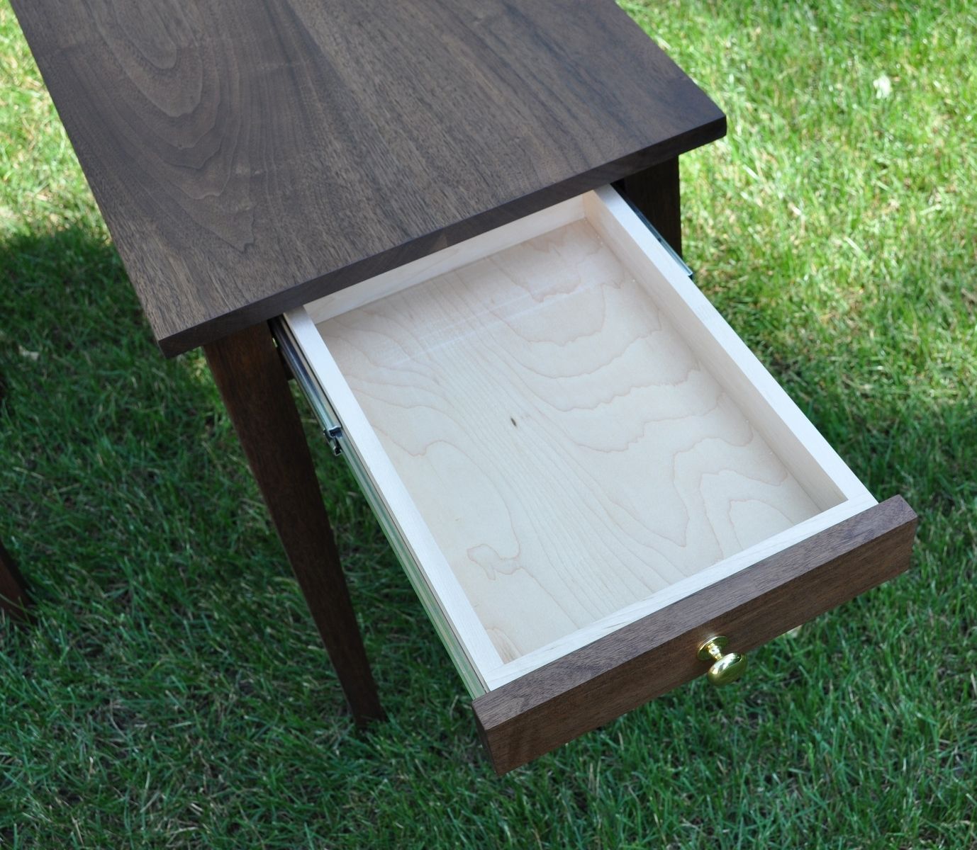 Custom Made End Table Night Stand Side Table by Glessboards